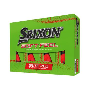 Srixon Soft Feel Brite Golf Balls 1 Dozen