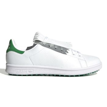 Adidas Stan Smith Primegreen Special Edition Spikeless Golf Shoes - Cloud White/Green 