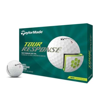 TaylorMade 2022 Tour Response Golf Balls 1 Dozen - White
