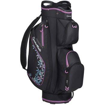 TaylorMade Women's Kalea Cart Bag - Black/Violet