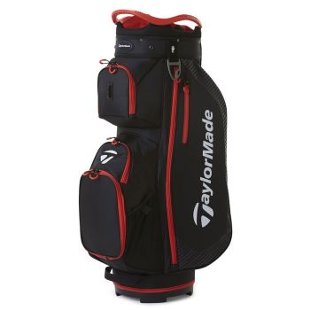 TaylorMade 2023 Pro Cart Bag - Black/Red