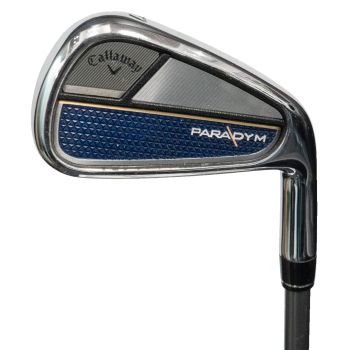 Very Good Condition Callaway Paradym 4-PW Hzrdus Silver Regular Flex Iron Set - Right Hand - Available at eGolf Al Quoz