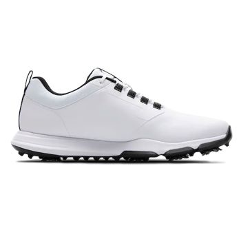 Travis Matthew Men's The Ringer Spiked Golf Shoes - White