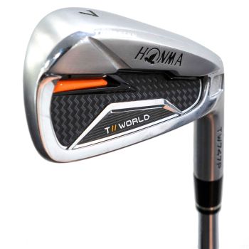 Excellent Condition Honma T-World TW747 Iron Set 4-PW -  Steel Shaft