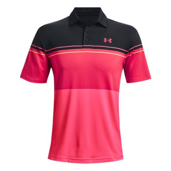 Under Armour Men's UA Playoff 2.0 Golf Polo - Black/Knock Out
