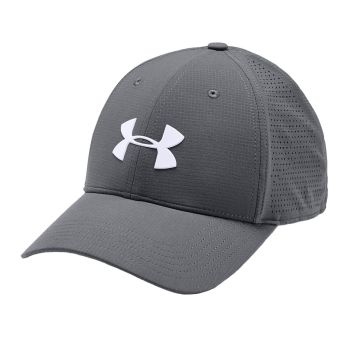 Under Armour Men's Driver3.0 Cap - Pitch Gray/White