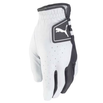 Puma Pro Formation Glove Left Hand - White/Quarry (For The Right Handed Golfer)