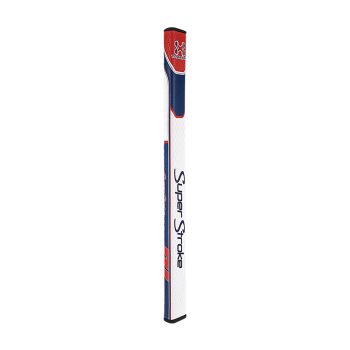 Superstroke Traxion Flatso 17 Putter Grip - Red/White/Blue