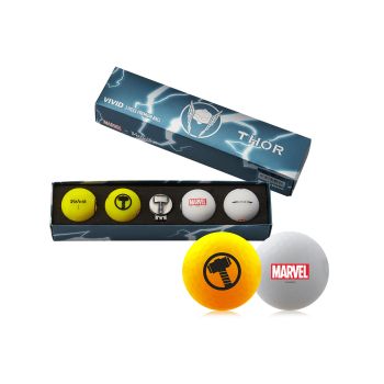 Volvik Vivid Golf Balls Marvel Gift Set - Thor