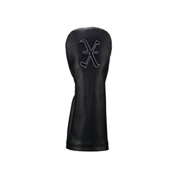 Vessel Leater Golf Headcover - Black/Black