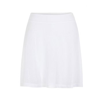 J.lindeberg Women's Marcy Mesh Golf Skirt - White - SS21