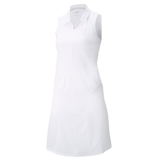 Puma Women's Cruise Golf Dress - Bright White