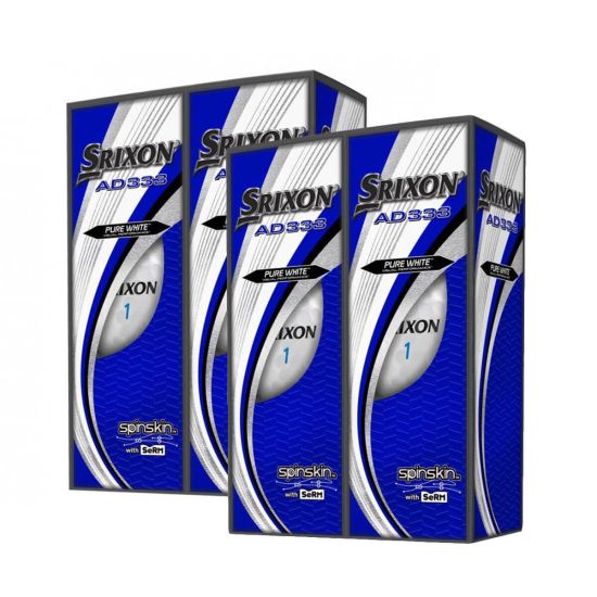 Srixon AD333 Performance Pack Golf Balls - 4 x Half Dozen (Exclusive Online)