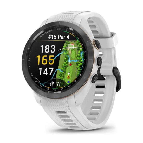 Garmin Approach S70 42mm GPS Golf Watch - White