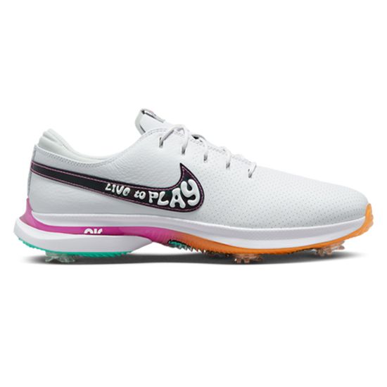 Nike Men's Air Zoom Victory Tour 3 NRG Golf Shoes - White/Black Fuchsia Dream/Sundial
