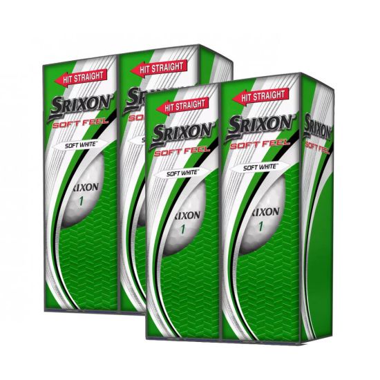 Srixon Soft Feel Performance Pack Golf Balls - 4 x Half Dozen (Exclusive Online)