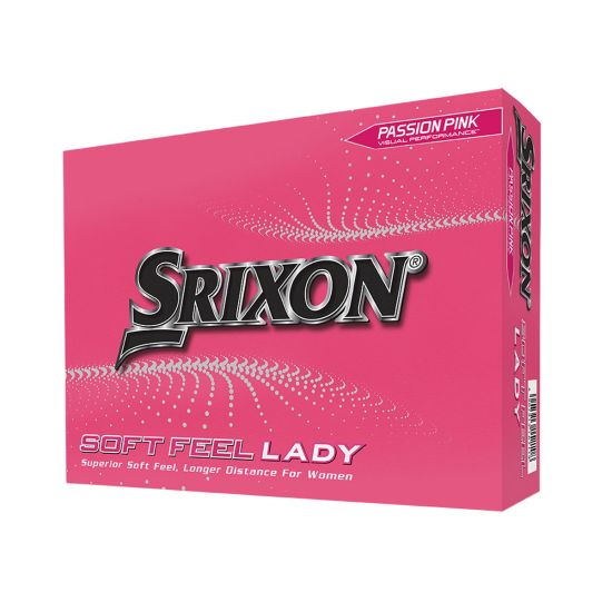 Srixon Women's Soft Feel Golf Balls - Pink
