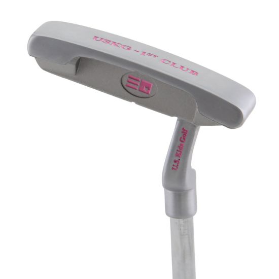 US Kids RS 1ST Right Hand Club Steel Shaft Putter - Pink