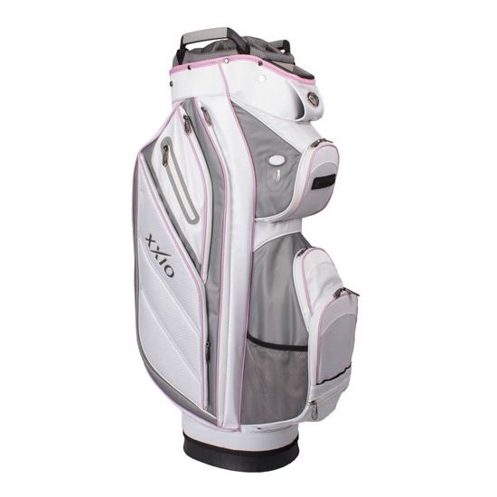 XXIO Hybrid Cart Bag - White/Grey/Pink