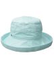 Scala Women's Medium Brim Cotton Hat - Aqua