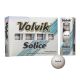 Volvik Solice Golf Balls - White