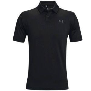 Under Armour Men's T2G Polo - Black/Pitch Grey