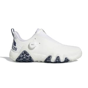 Adidas Men's Codechaos 22 Boa Spikeless Golf Shoes - Cloud White/Crew Navy/Crystal White