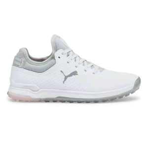 Puma Women's Proadapt Alphacat Golf Shoes - Puma White/Puma Silver