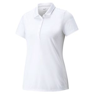 Puma Women's Gamer Golf Polo - Bright White