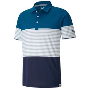 Puma Men's Cloudspun Taylor Golf Polo - Digi Blue