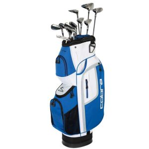 Cobra Fly XL Men's Golf Club 13 Piece Graphite - Black/Blue - Left Hand 