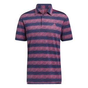 Adidas Men's Painted Stripe Polo Shirt - Crew Navy