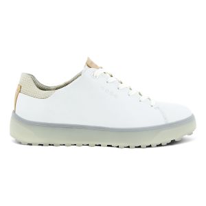 Ecco Women's Tray Laced Golf Shoes - Bright White