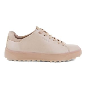 Ecco Women's Tray Laced Golf Shoes - Rose Pearl
