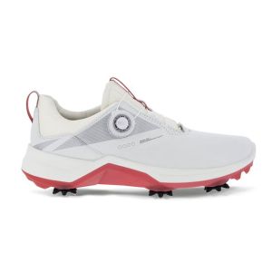 Ecco Women's Biom G5 Golf Shoes - White/Pink