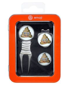 Emoji Divot Tool Gift Set - Poop