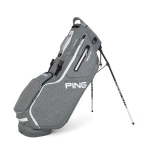 Ping Hoofer 201 Stand Bag - Heather Grey/White