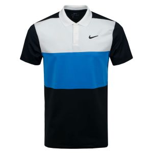 Nike Men's Dry Vapor Colourblock Golf Polo - Black