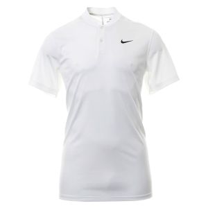 Nike Men's NK Dry Vctory Blade Golf Polo - White