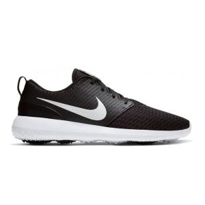 Nike Men's Roshe G Golf Shoes - Black/White/Metallic White