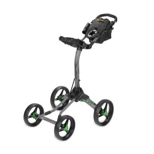 BagBoy Quad XL Push Cart - Gray/Lime