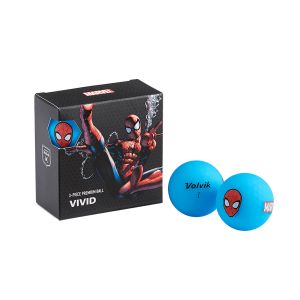 Volvik Marvel Golf Balls 4 Pack - SpiderMan