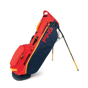 Ping Hoofer Lite Stand Bag - Navy/Sunkiss/Yellow