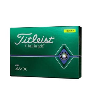 Titleist 2020 AVX Golf Balls - Yellow (Prior Gen)