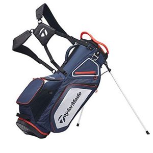 TaylorMade 8.0 Stand Bag - Navy/White/Red