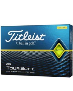 Titleist 2020 Tour Soft Golf Balls - Yellow