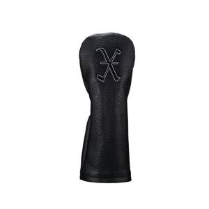 Vessel Leather Golf Headcover - Black/Black